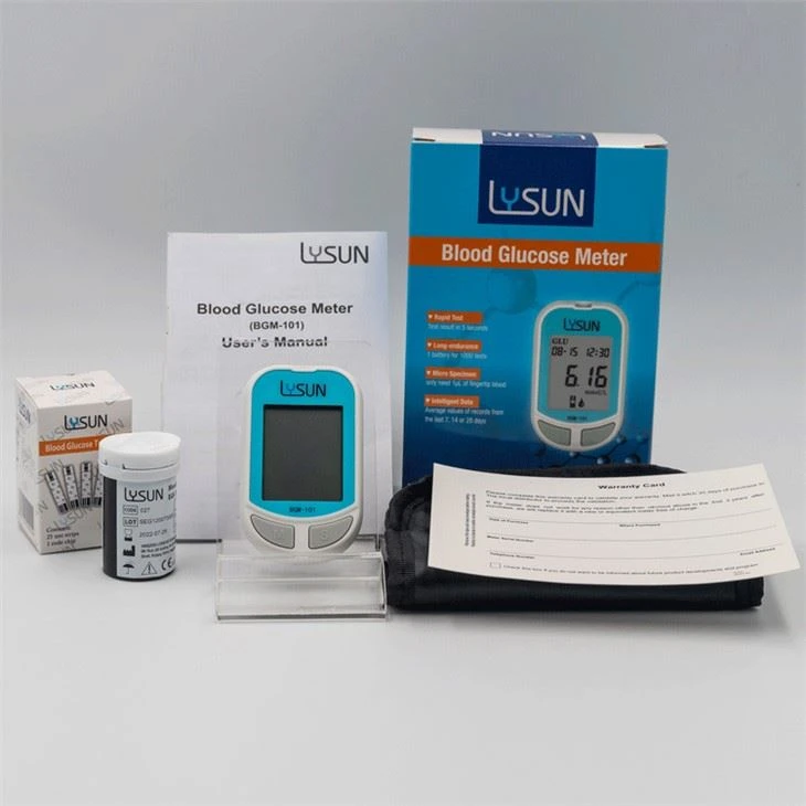 LYSUN EGS-101 Blood Sugar Test Strips For Intelligent Glucose Analysis Instrument