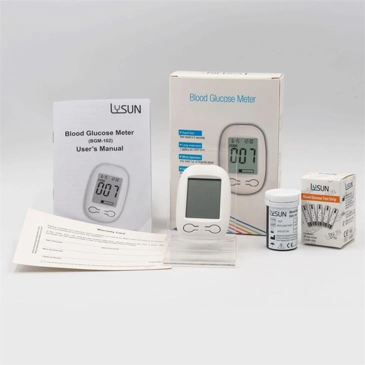 LYSUN EGS-101 Blood Sugar Test Strips For Intelligent Glucose Analysis Instrument