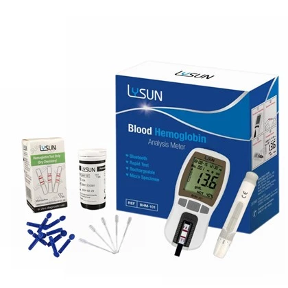 BHM-101 Contor de analiză a hemoglobinei Contor de testare a sângelui Aprobat CE