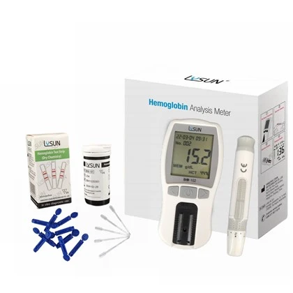 Contor de analiză a hemoglobinei Lysun Contor digital de hemoglobină Certificat CE ISO