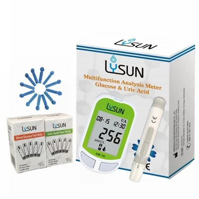 Monitor 2 în 1 pentru acid uric diabetic și glucometru portabil pentru familie