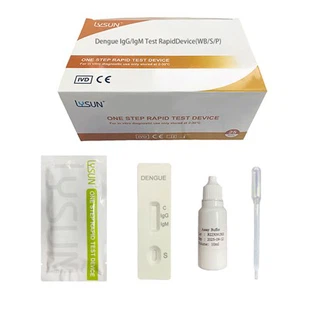 Auto-test rapid de dengue IgG/IgM și NS1