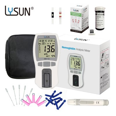 BHM-102 Analizor de sânge pentru hemoglobină cu benzi de testare Tester hematologic