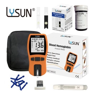 Lysun bhm -202 hemoglobin hct/ hb meter profesional Method Metoda Hemoglobin Machine