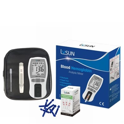 Lysun POCT mâner portabil Biohermes Analizor de reactiv Mașină de testare Analizor de hemoglobină